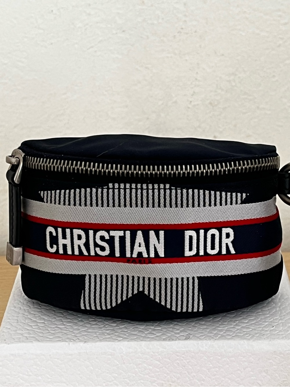 Dior Star-And-Stripe Bag Charm Pouch Box Dustbag COA 2021 LtdEd Rare Collectible